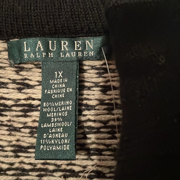 Lauren Ralph Lauren sweater coat - Picture 5 of 5